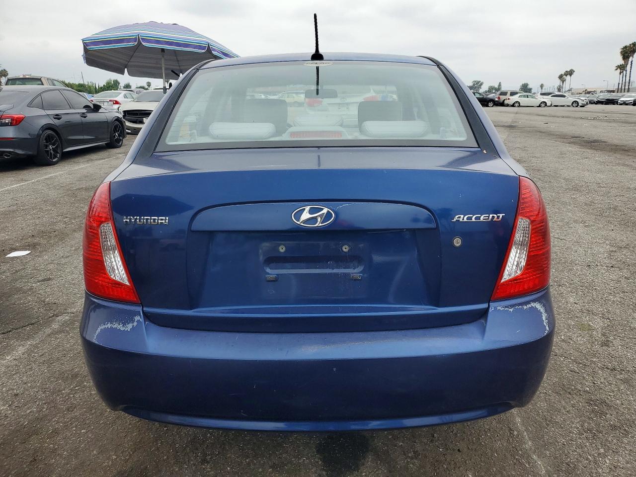 2010 Hyundai Accent Gls Blue vin: KMHCN4AC4AU492116