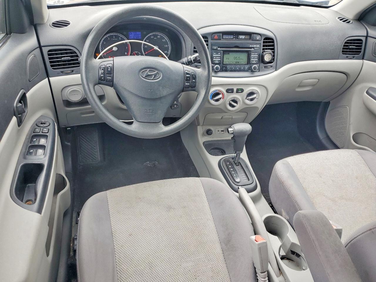 2010 Hyundai Accent Gls Blue vin: KMHCN4AC4AU492116