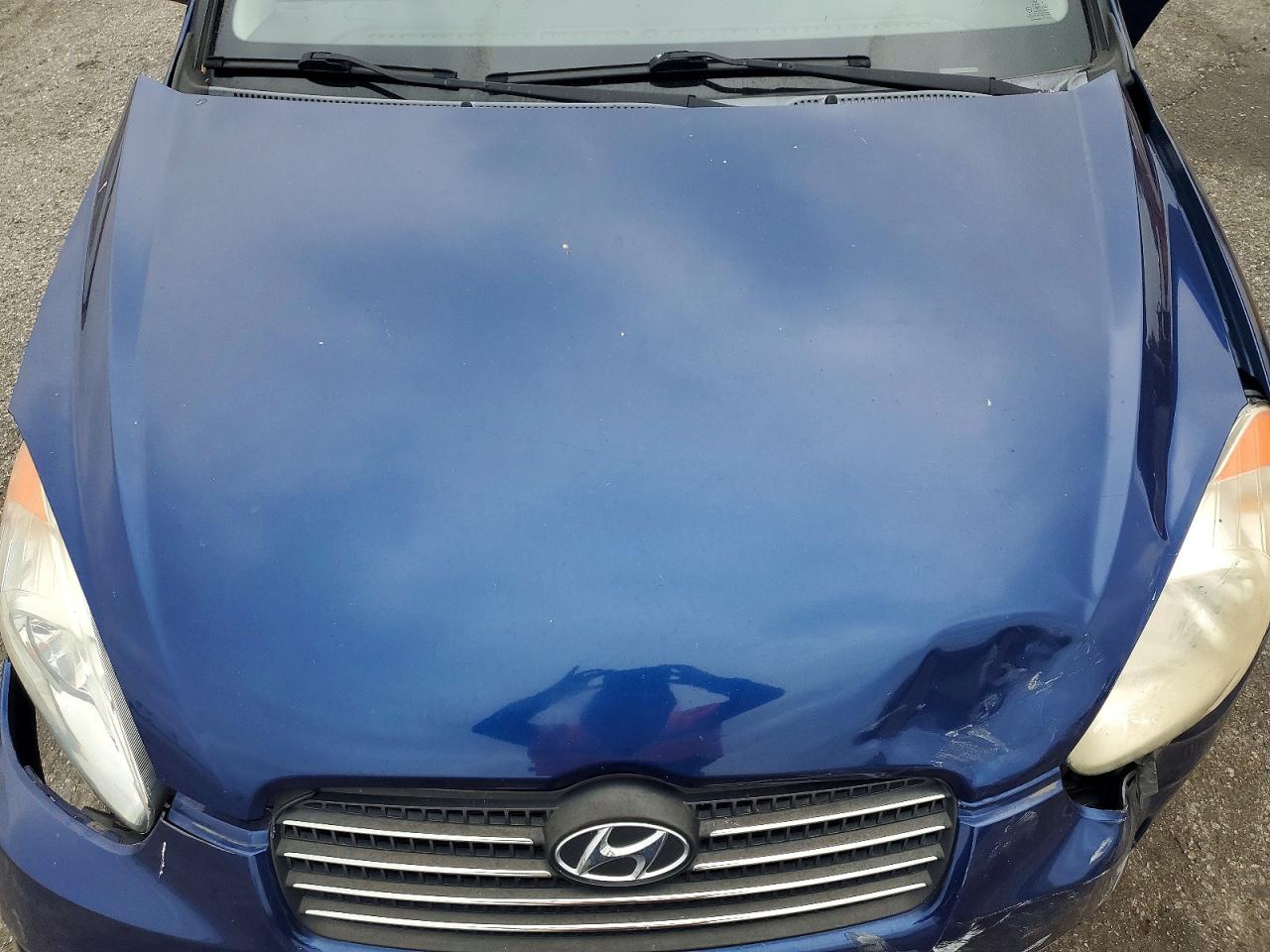2010 Hyundai Accent Gls Blue vin: KMHCN4AC4AU492116