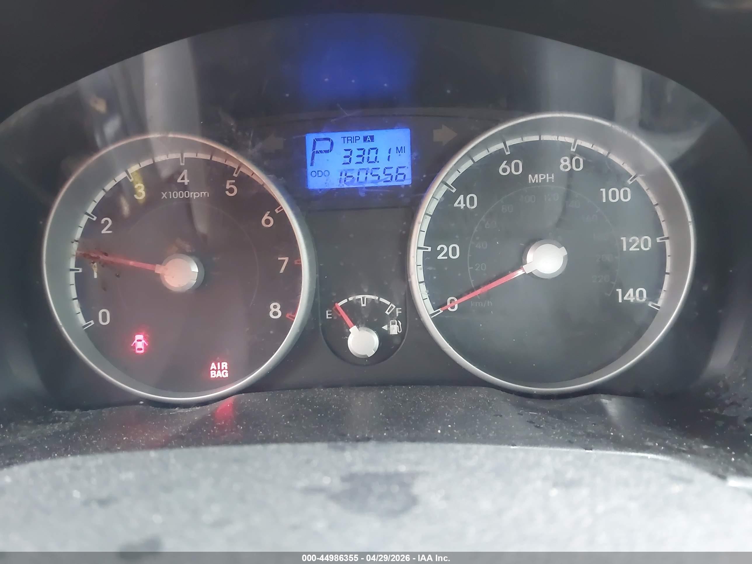 2010 Hyundai Accent Gls Blue vin: KMHCN4AC4AU498370