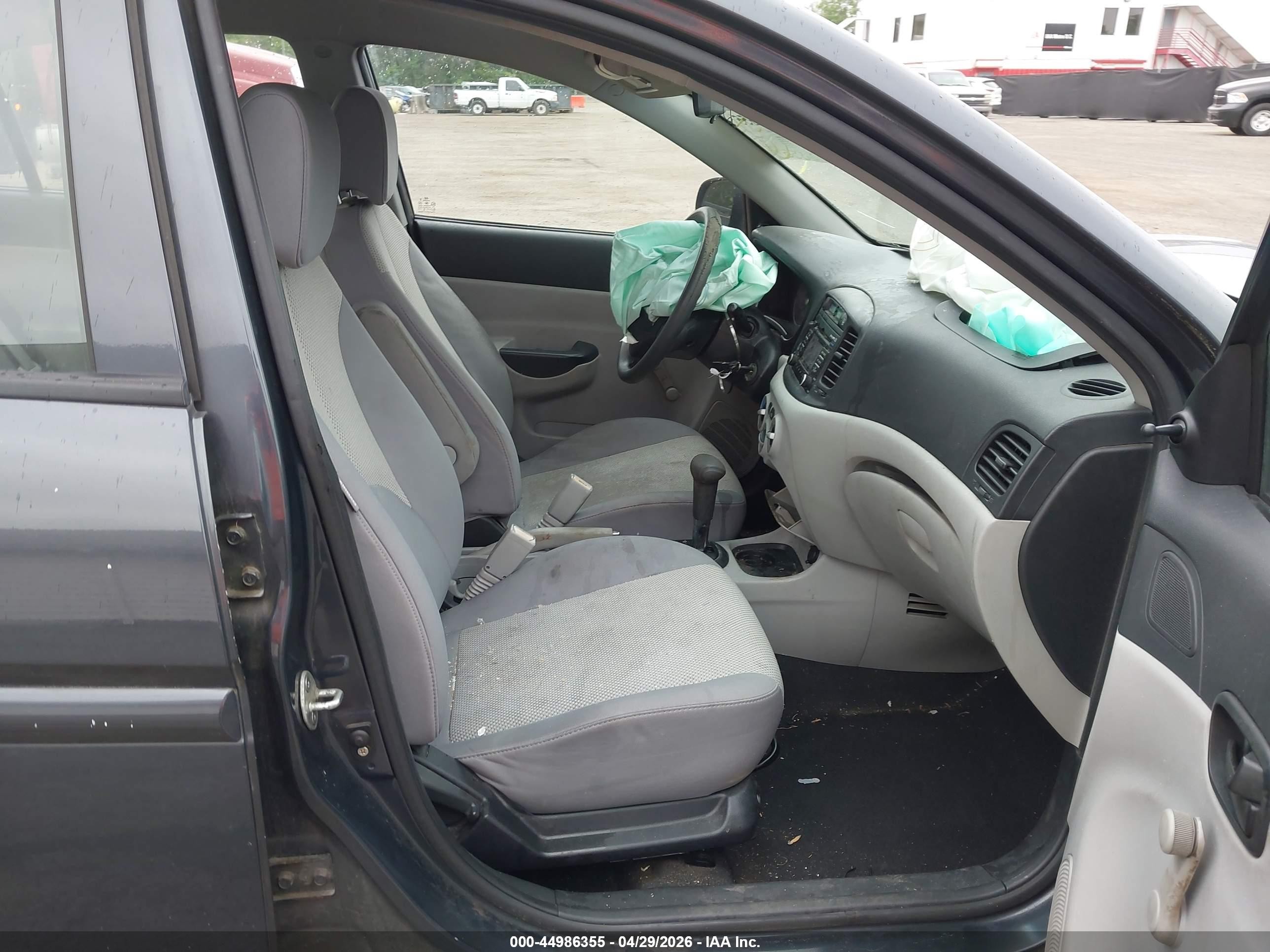 2010 Hyundai Accent Gls Blue vin: KMHCN4AC4AU498370