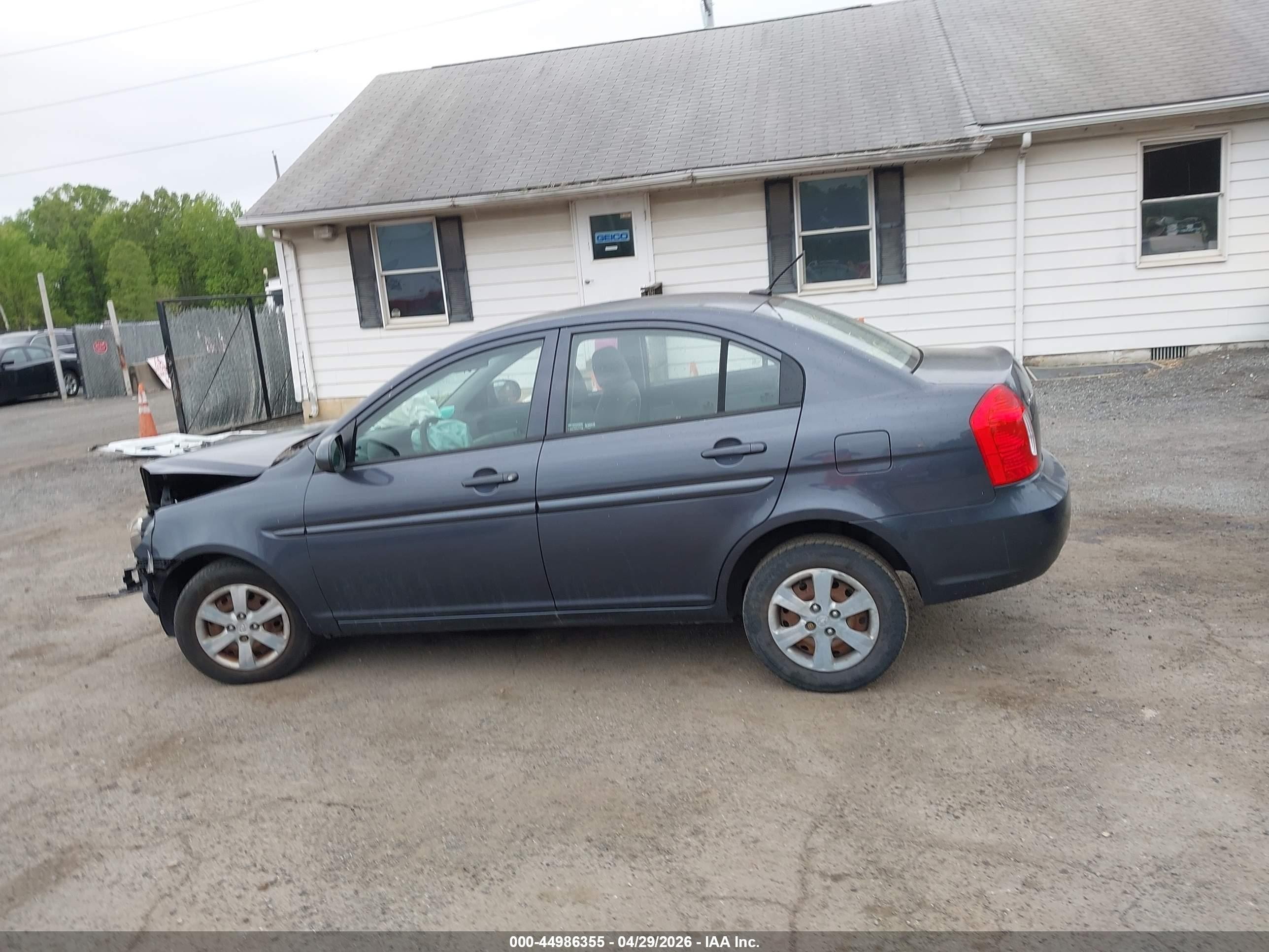 2010 Hyundai Accent Gls Blue vin: KMHCN4AC4AU498370