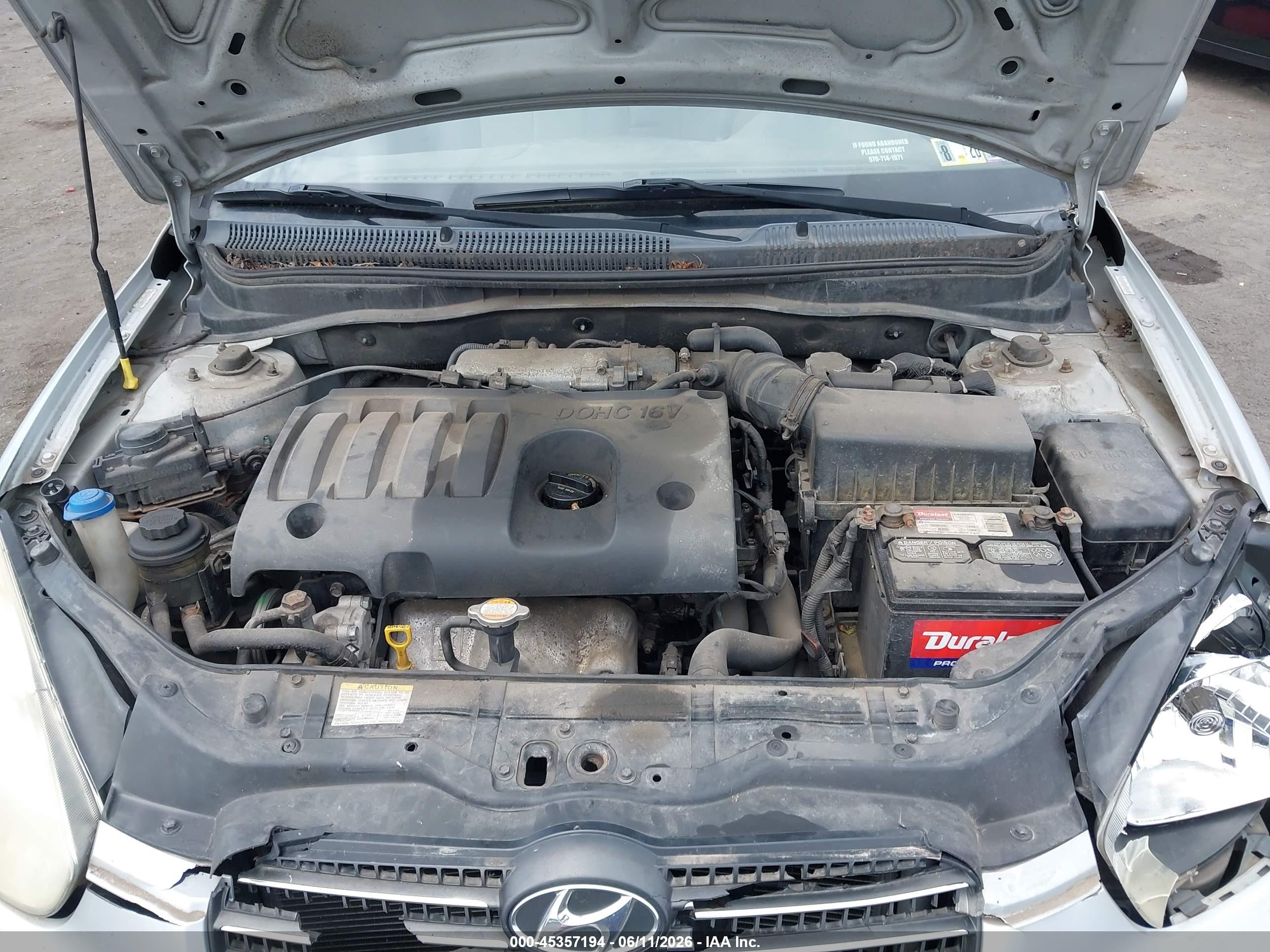 2010 Hyundai Accent Gls Silver vin: KMHCN4AC4AU504121