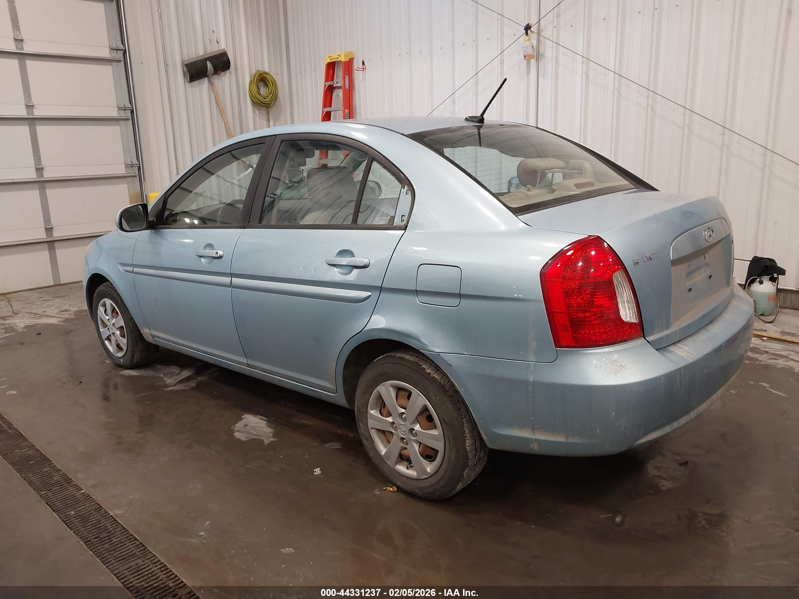 2011 Hyundai Accent Gls Blue vin: KMHCN4AC4BU595828