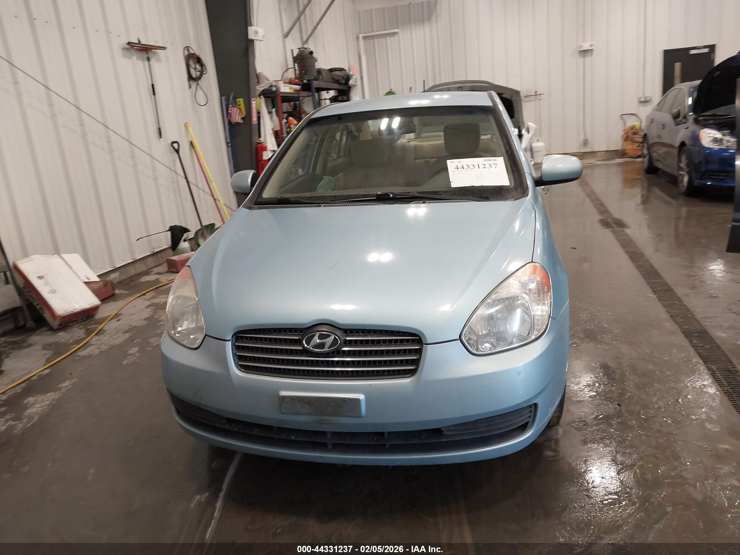 2011 Hyundai Accent Gls Blue vin: KMHCN4AC4BU595828