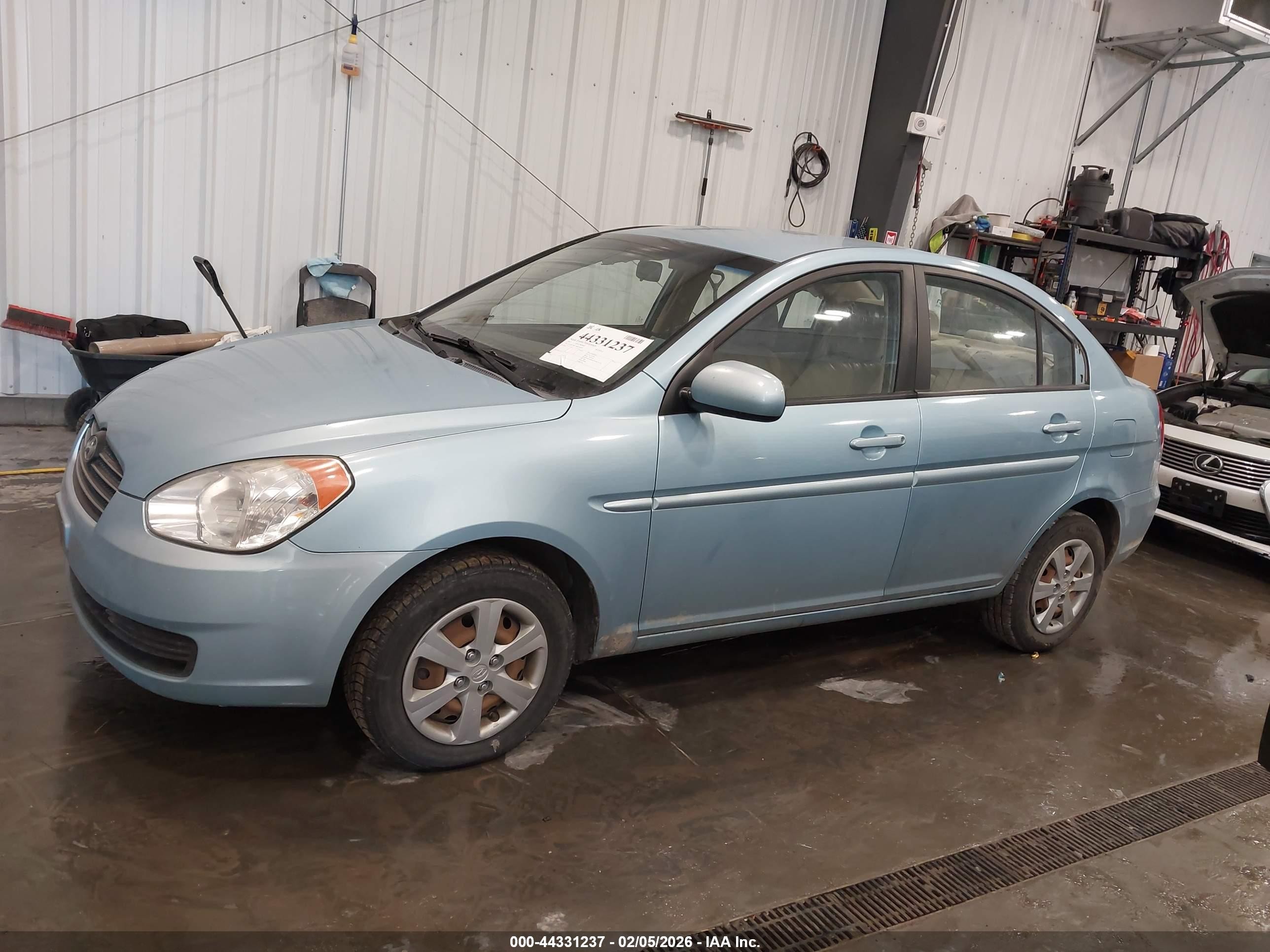 2011 Hyundai Accent Gls Blue vin: KMHCN4AC4BU595828