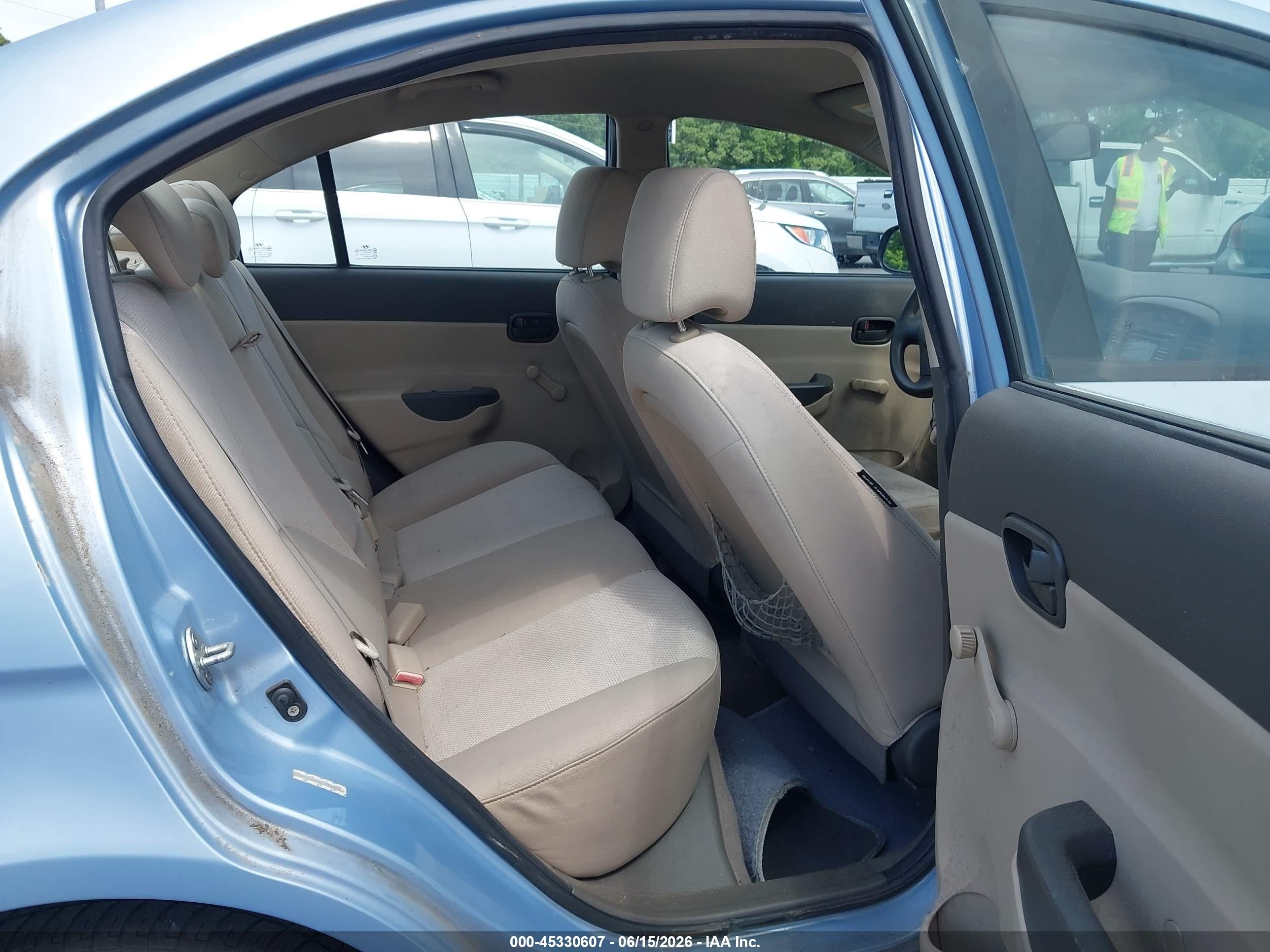 2011 Hyundai Accent Gls Light Blue vin: KMHCN4AC4BU616015