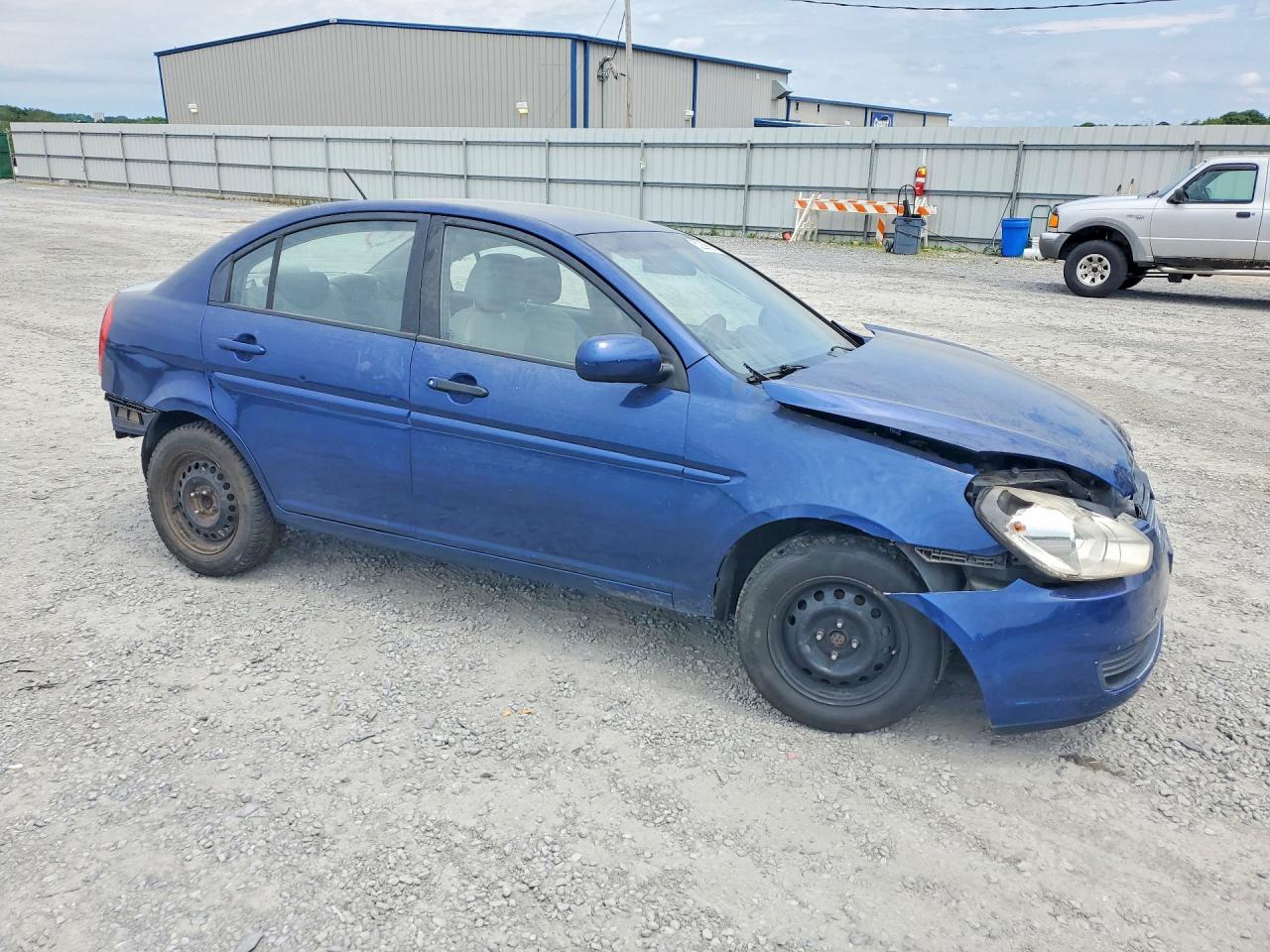 2010 Hyundai Accent Gls Синий vin: KMHCN4AC5AU442146