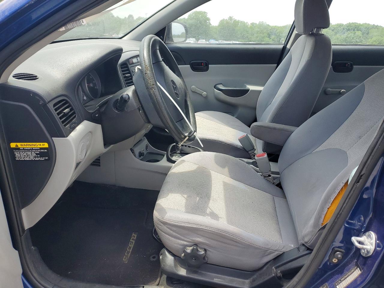 2010 Hyundai Accent Gls Синий vin: KMHCN4AC5AU442146