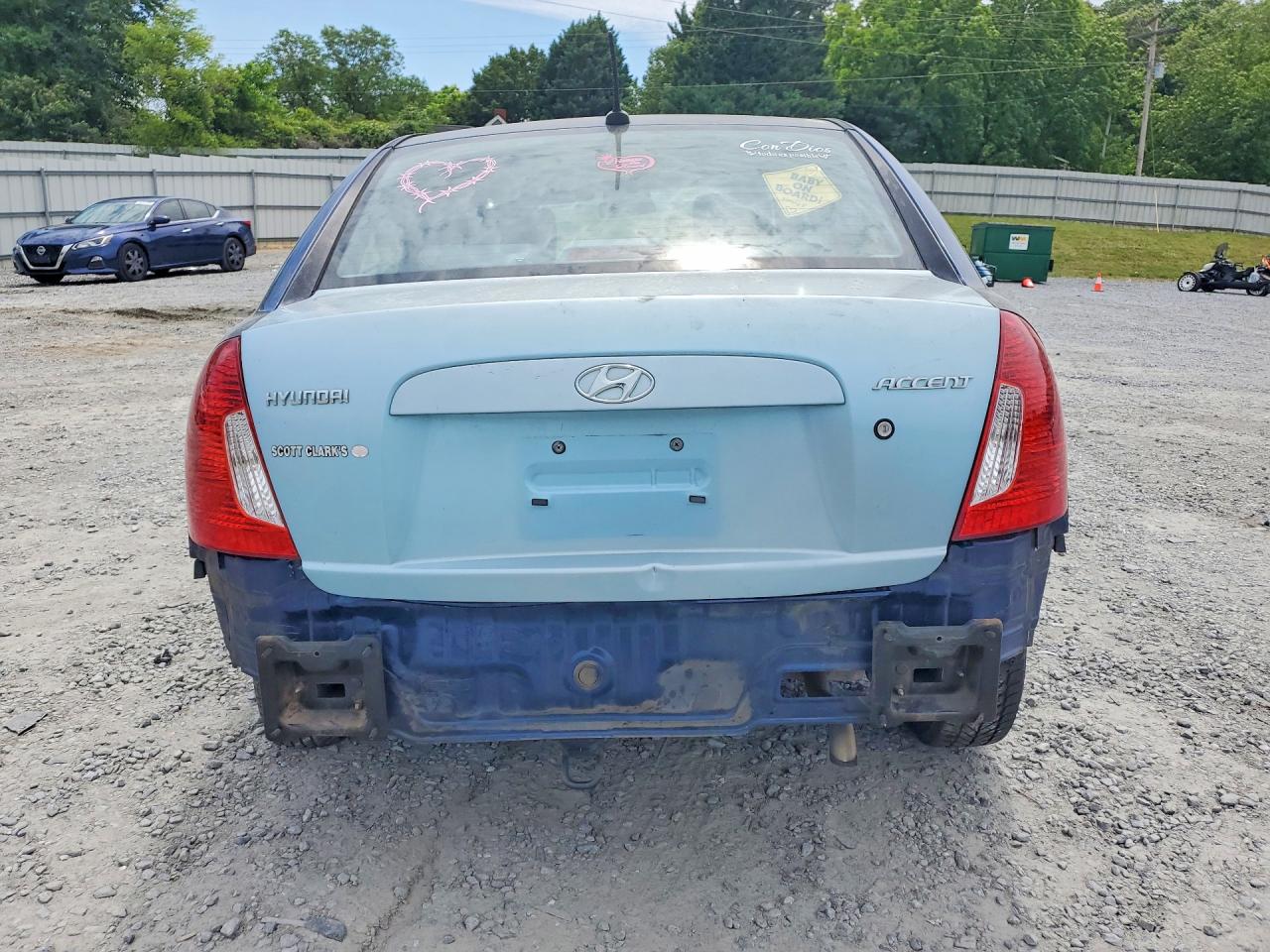 2010 Hyundai Accent Gls Синий vin: KMHCN4AC5AU442146
