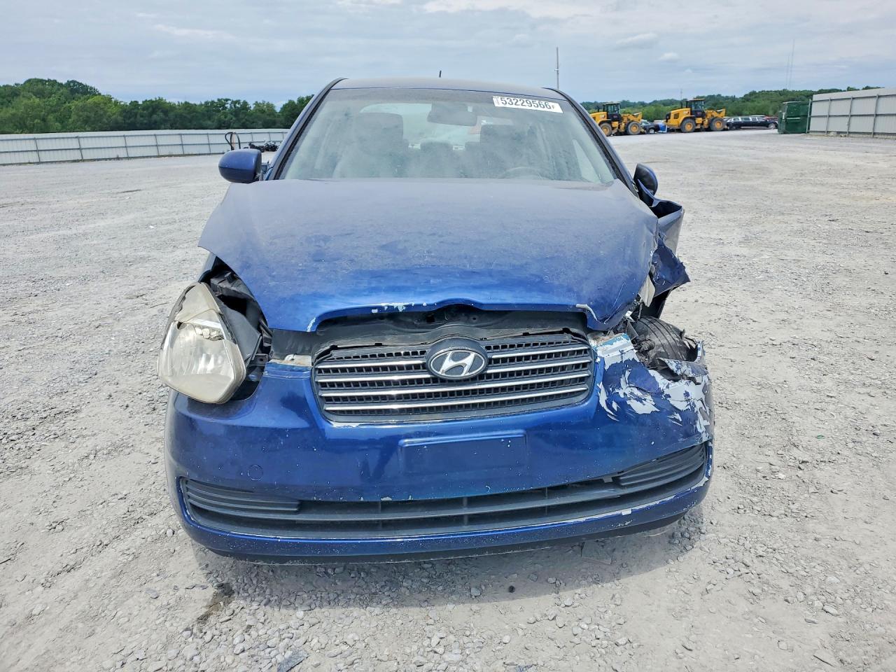 2010 Hyundai Accent Gls Синий vin: KMHCN4AC5AU442146
