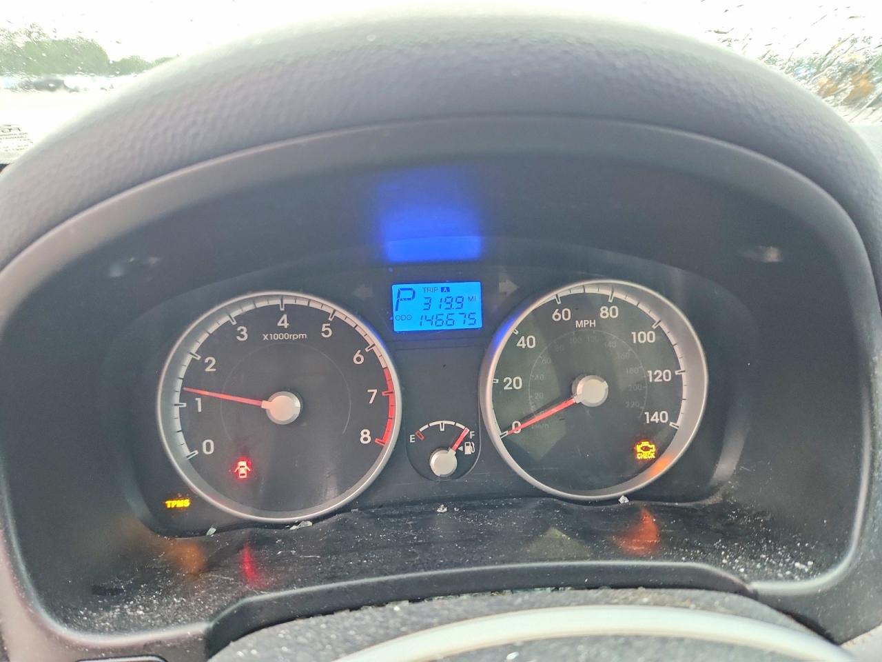 2010 Hyundai Accent Gls White vin: KMHCN4AC5AU488799