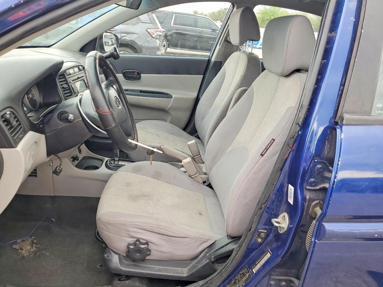 2010 Hyundai Accent Gls Blue vin: KMHCN4AC5AU492772