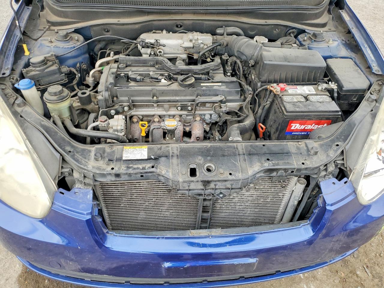 2010 Hyundai Accent Gls Blue vin: KMHCN4AC5AU492772