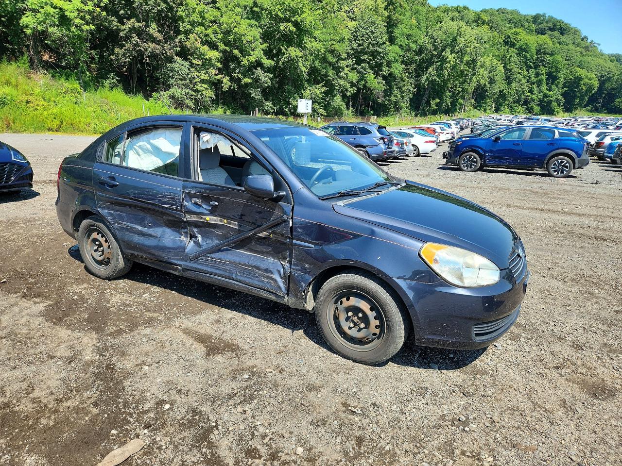 2010 Hyundai Accent Gls Charcoal vin: KMHCN4AC5AU505374