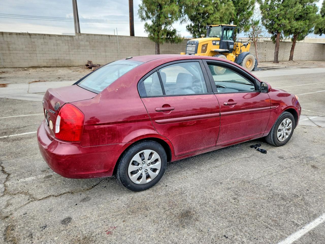 2011 Hyundai Accent Gls Бордовый vin: KMHCN4AC5BU601071