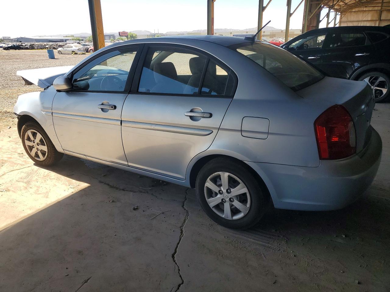 2011 Hyundai Accent Gls Blue vin: KMHCN4AC5BU621031
