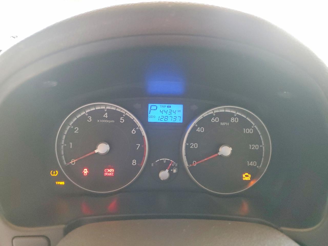 2011 Hyundai Accent Gls Blue vin: KMHCN4AC5BU621031