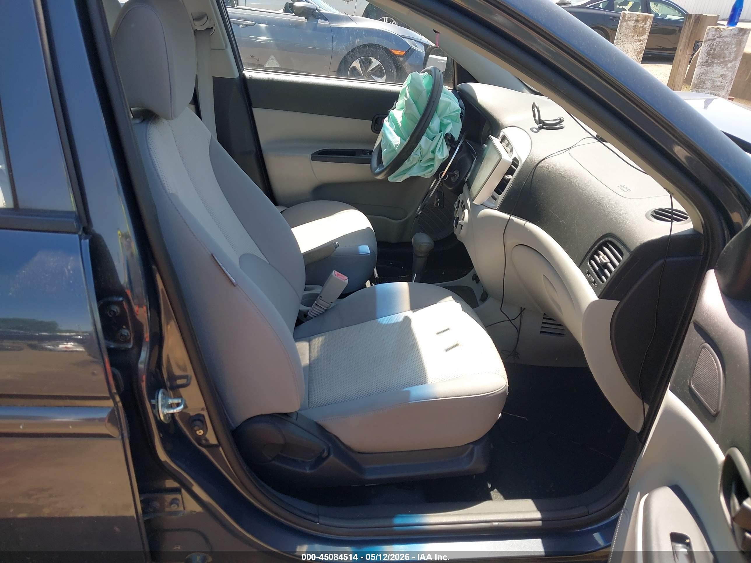 2010 Hyundai Accent Gls Blue vin: KMHCN4AC6AU410239