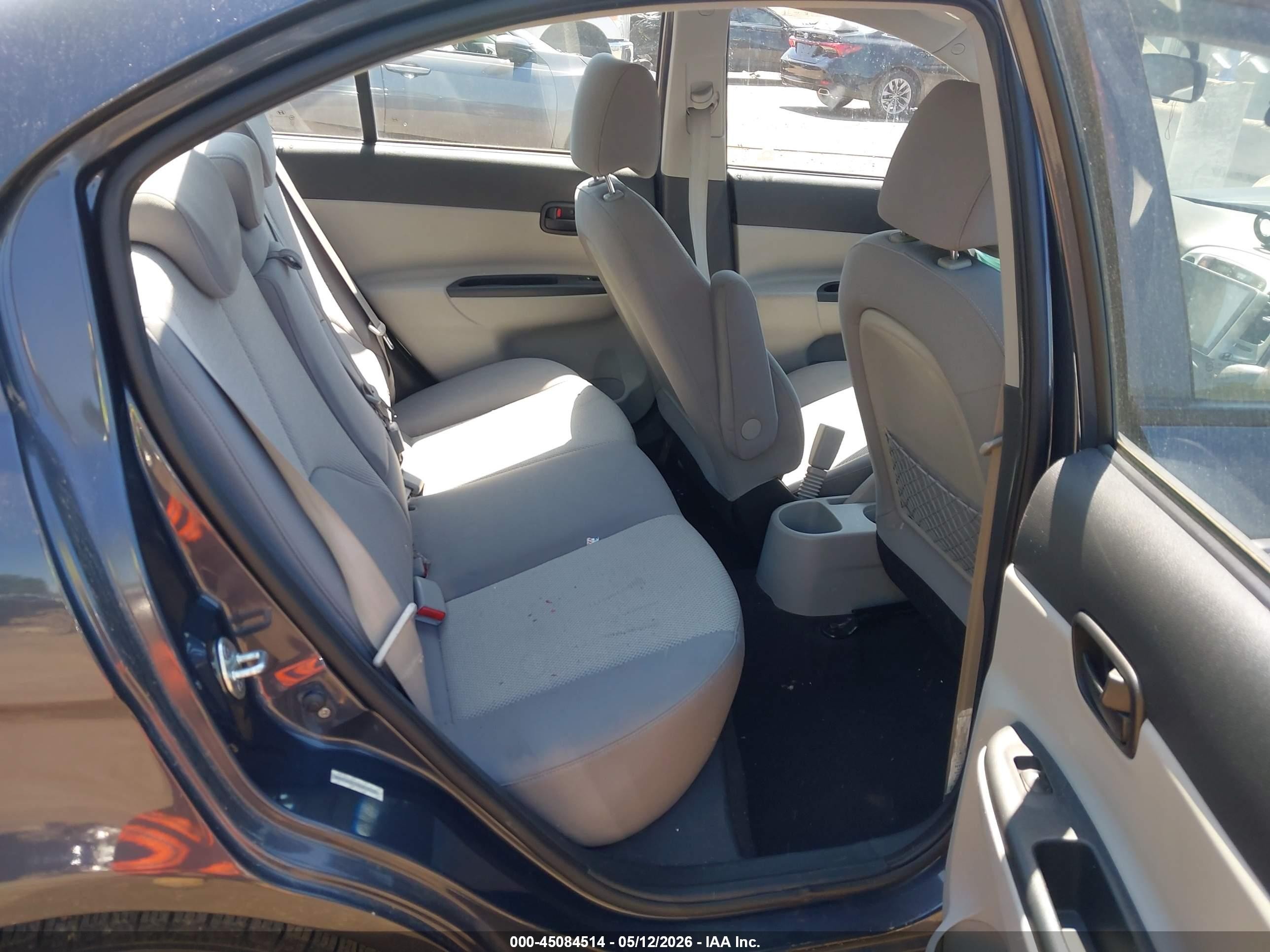 2010 Hyundai Accent Gls Blue vin: KMHCN4AC6AU410239