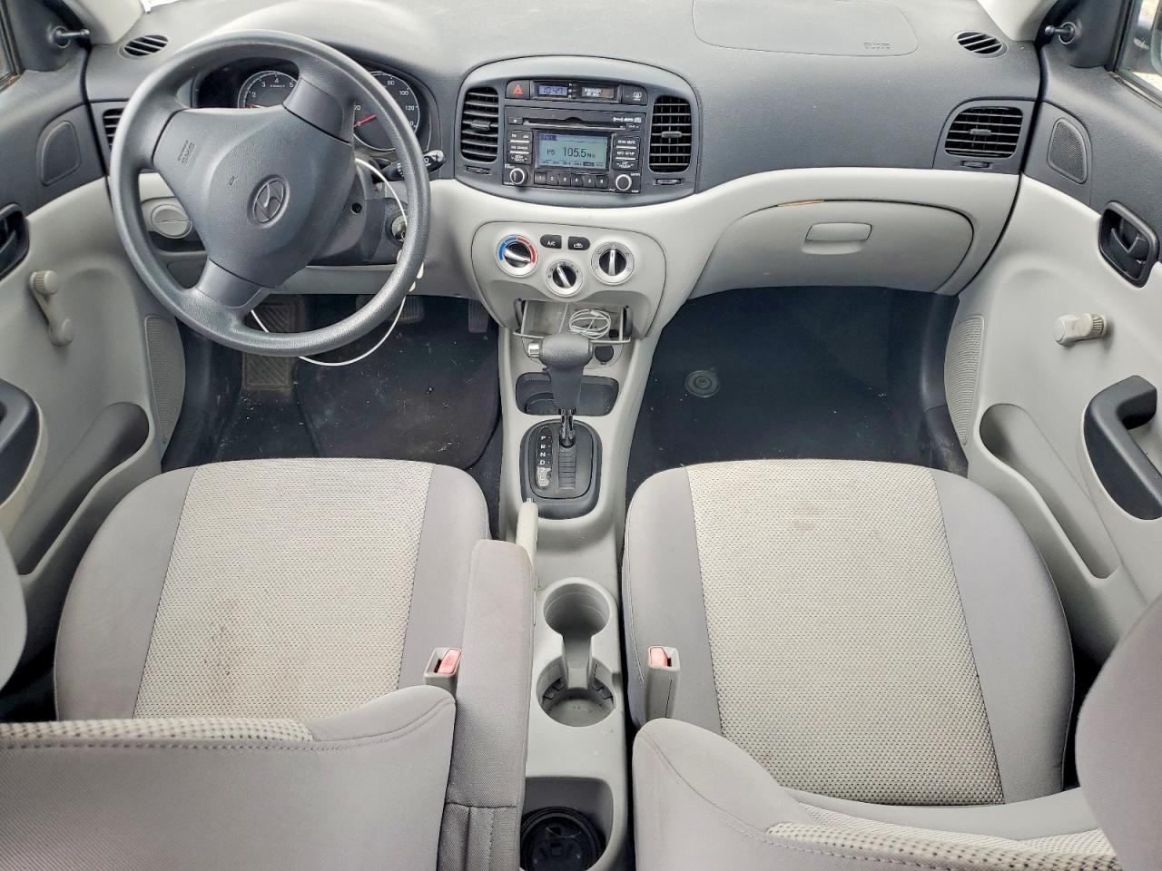 2010 Hyundai Accent Gls Silver vin: KMHCN4AC6AU428708