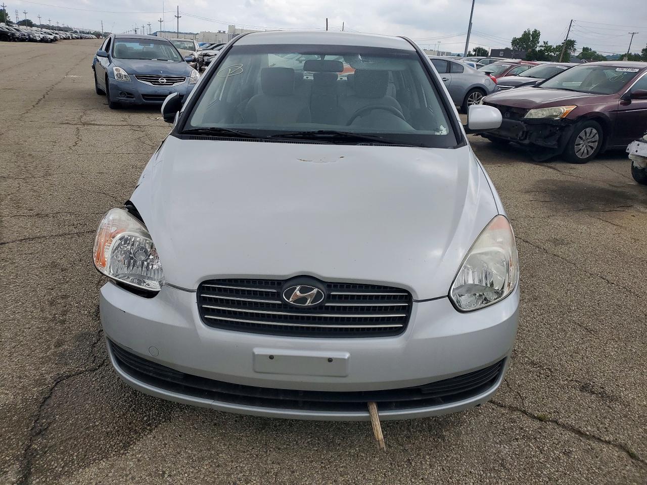 2010 Hyundai Accent Gls Silver vin: KMHCN4AC6AU428708