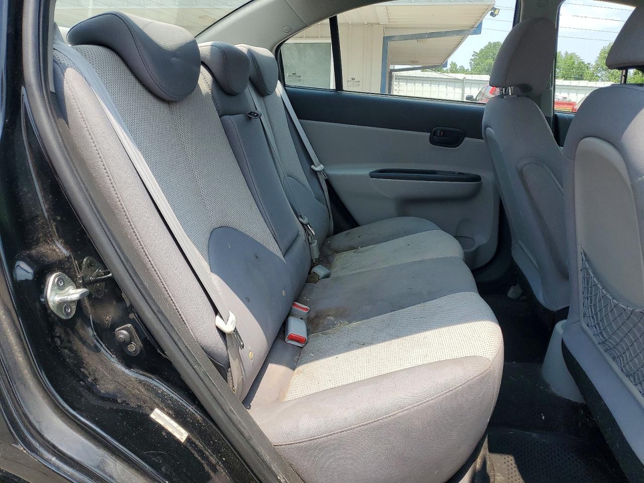 2010 Hyundai Accent Gls Black vin: KMHCN4AC6AU450210