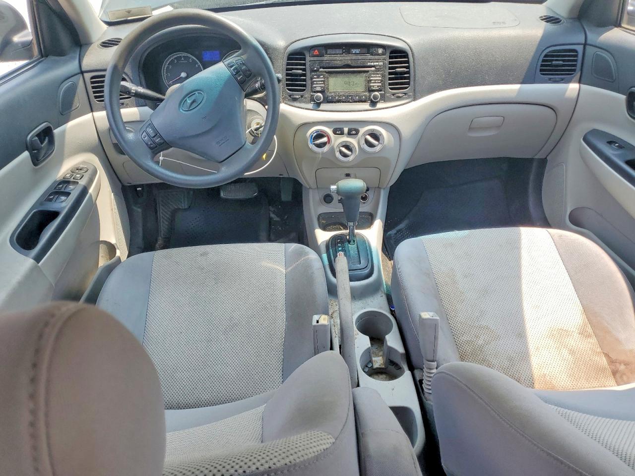 2010 Hyundai Accent Gls Black vin: KMHCN4AC6AU450210