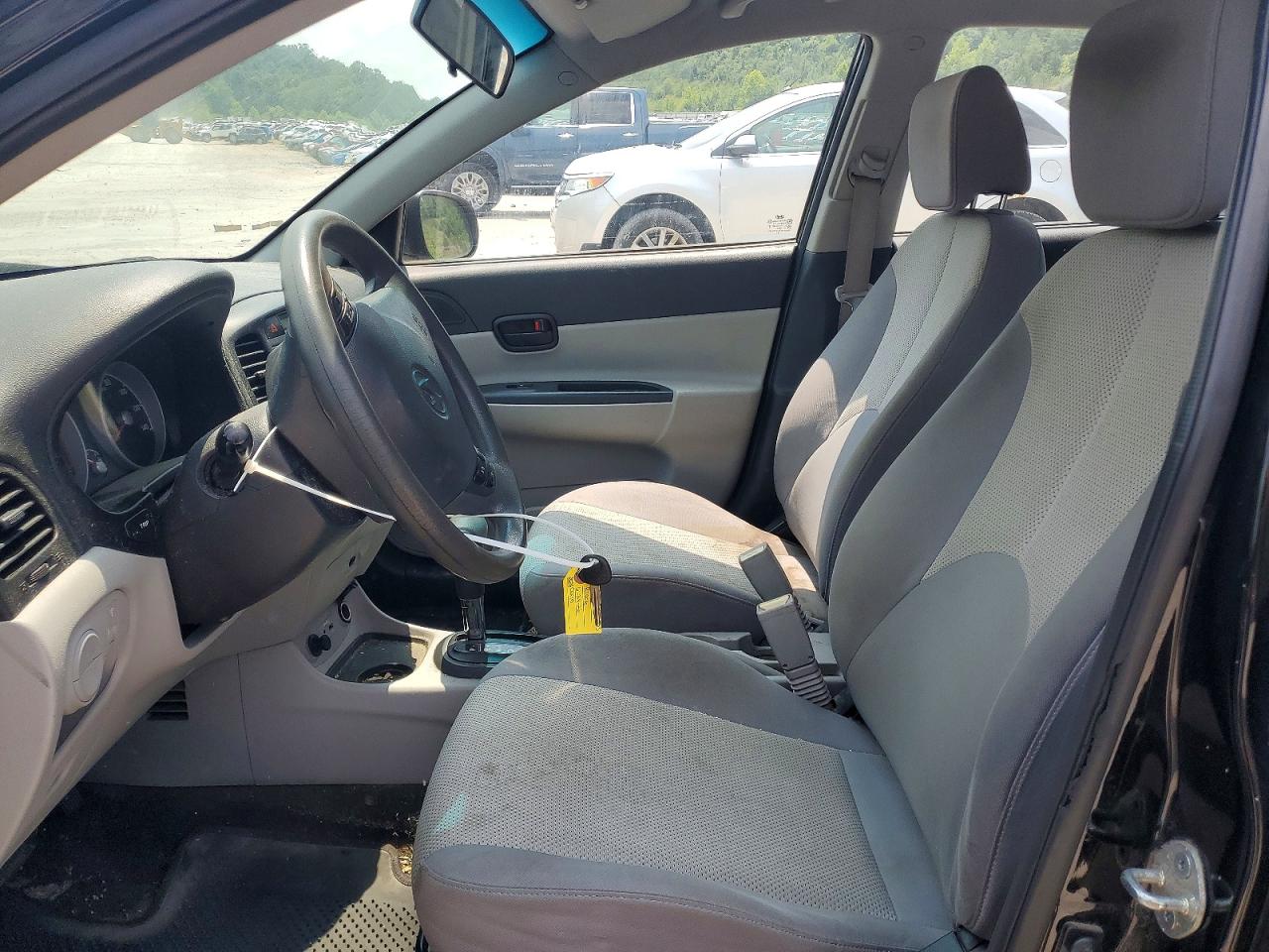 2010 Hyundai Accent Gls Black vin: KMHCN4AC6AU450210