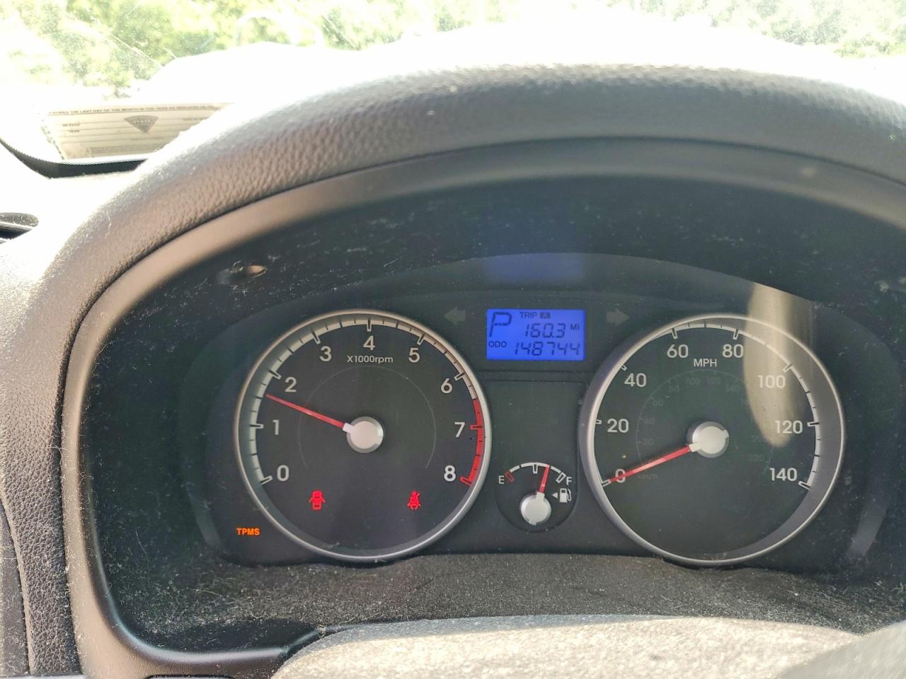 2010 Hyundai Accent Gls Black vin: KMHCN4AC6AU450210