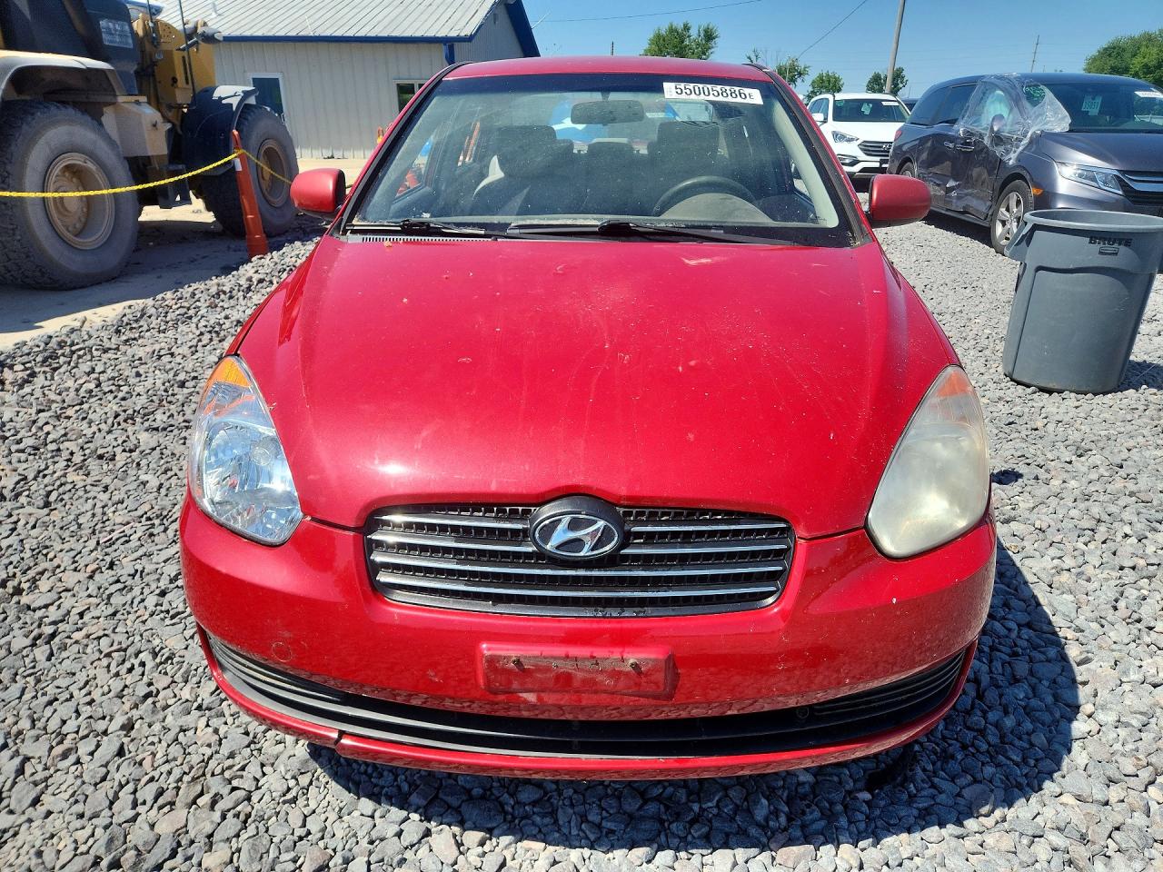 2011 Hyundai Accent Gls Red vin: KMHCN4AC6BU615237