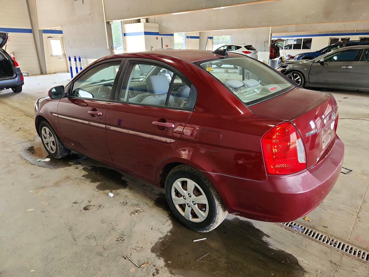 2010 Hyundai Accent Gls Red vin: KMHCN4AC7AU427583
