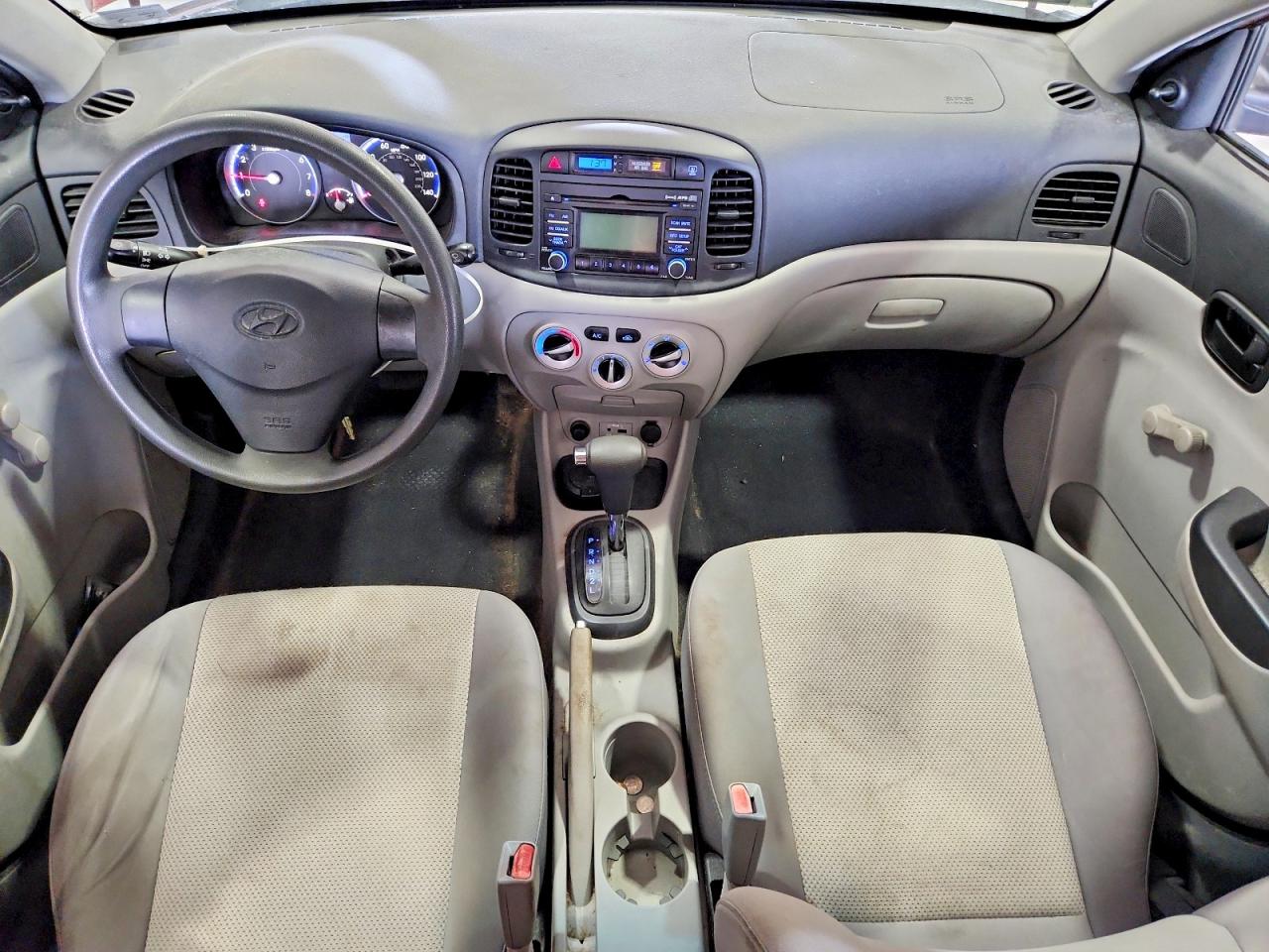 2010 Hyundai Accent Gls Red vin: KMHCN4AC7AU427583