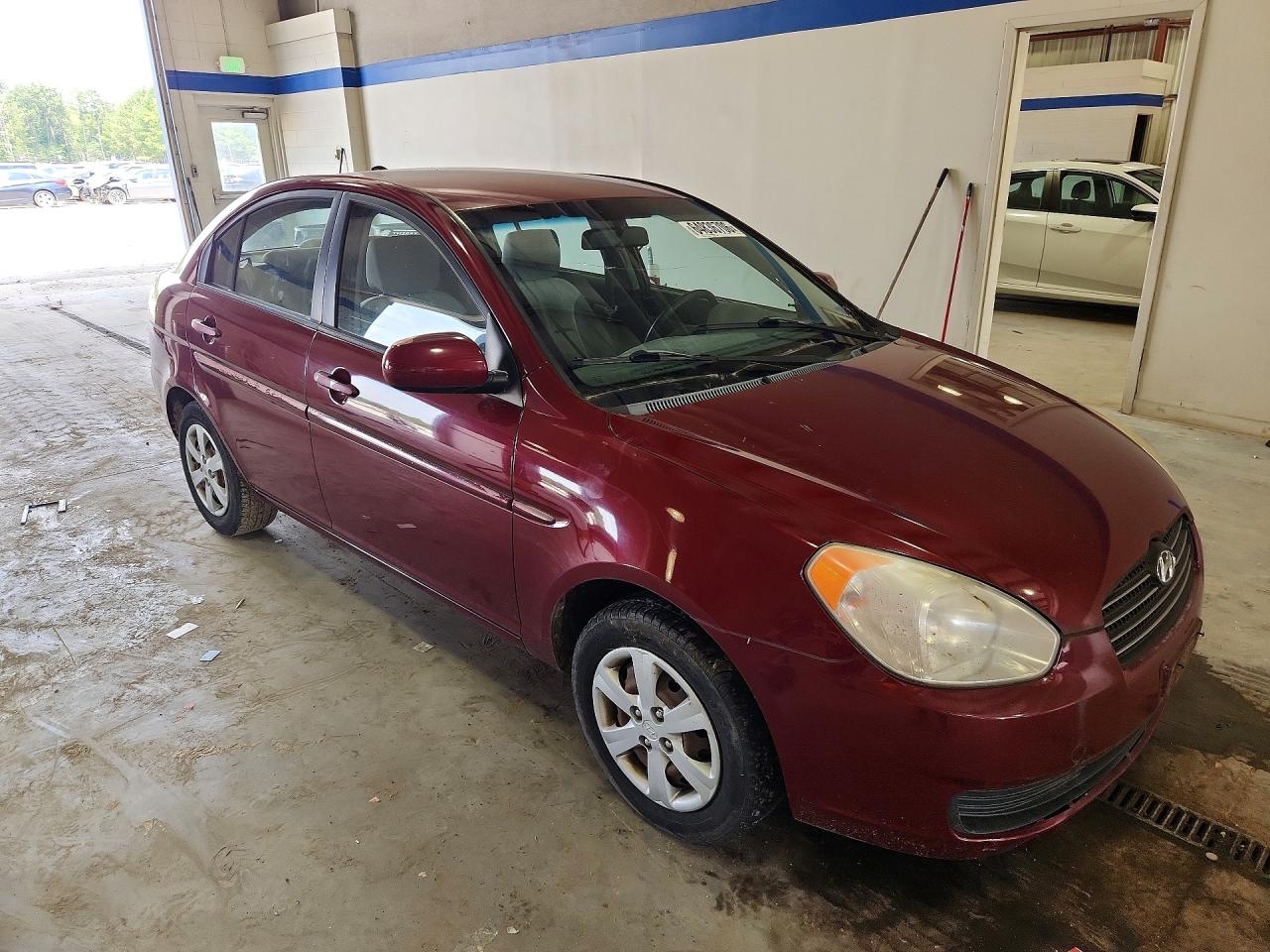 2010 Hyundai Accent Gls Red vin: KMHCN4AC7AU427583