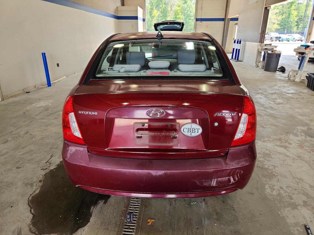 2010 Hyundai Accent Gls Red vin: KMHCN4AC7AU427583