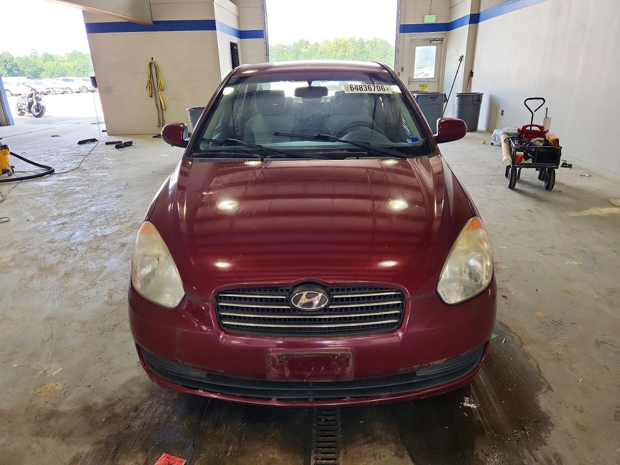 2010 Hyundai Accent Gls Red vin: KMHCN4AC7AU427583