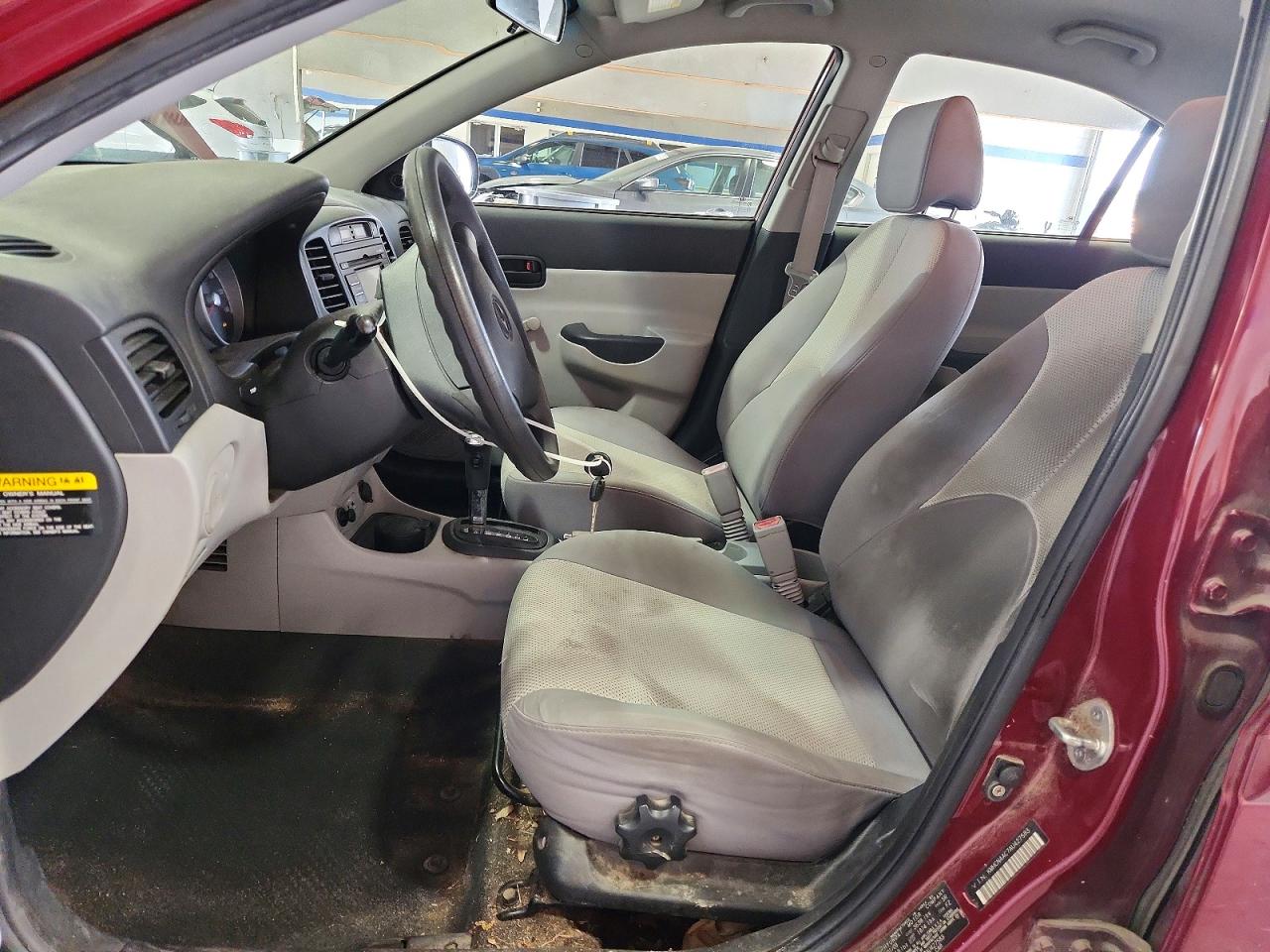 2010 Hyundai Accent Gls Red vin: KMHCN4AC7AU427583