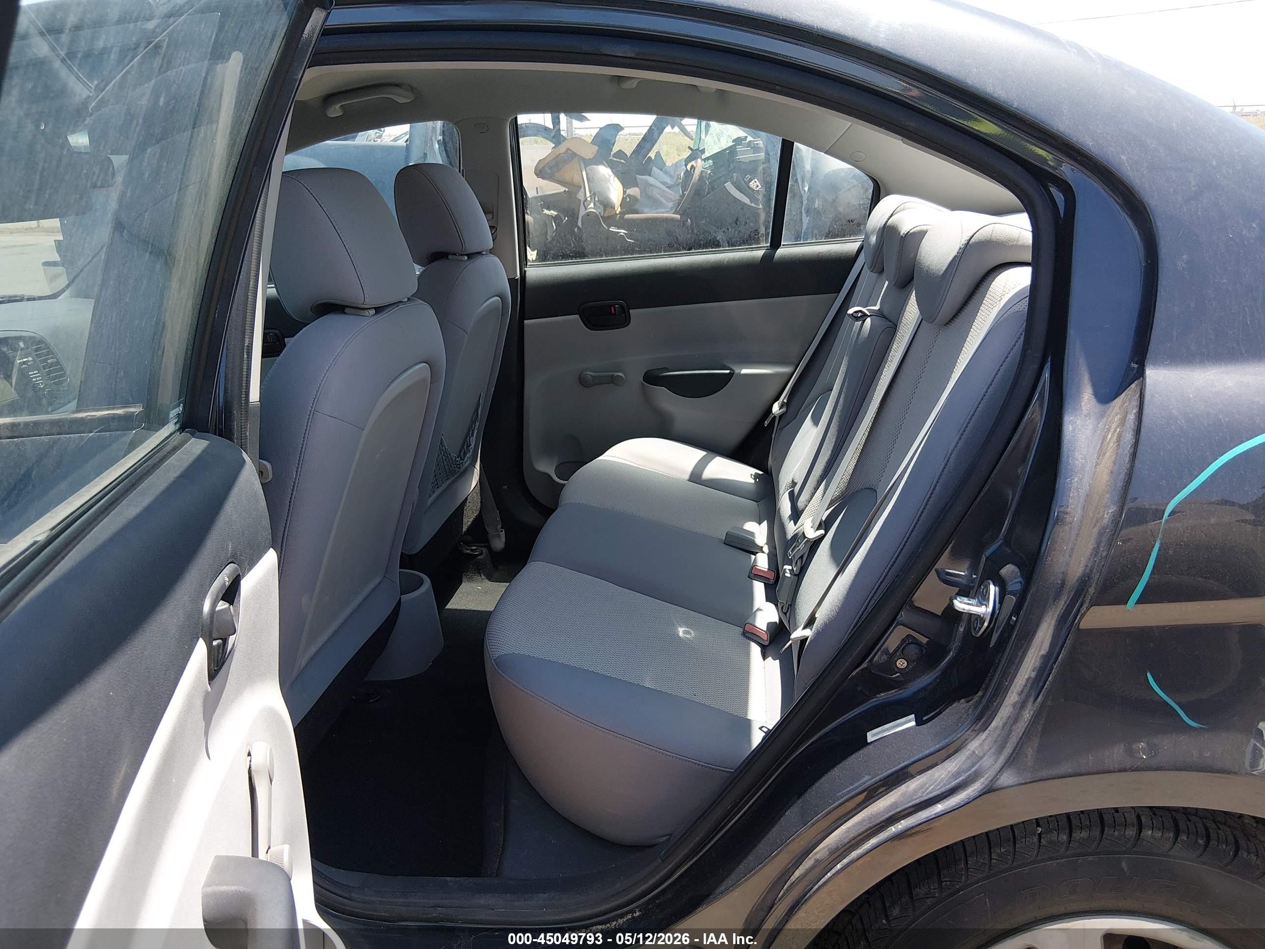 2010 Hyundai Accent Gls Gray vin: KMHCN4AC7AU431374