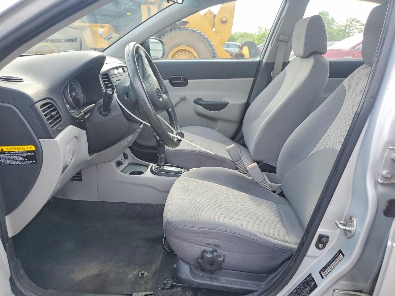 2010 Hyundai Accent Gls Silver vin: KMHCN4AC7AU465086