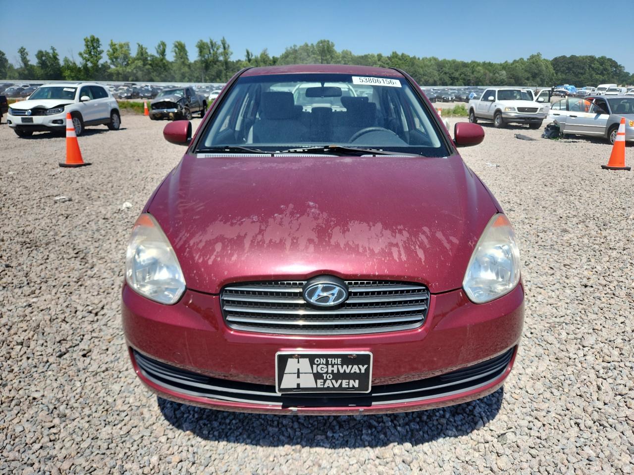 2011 Hyundai Accent Gls Бордовый vin: KMHCN4AC7BU601671