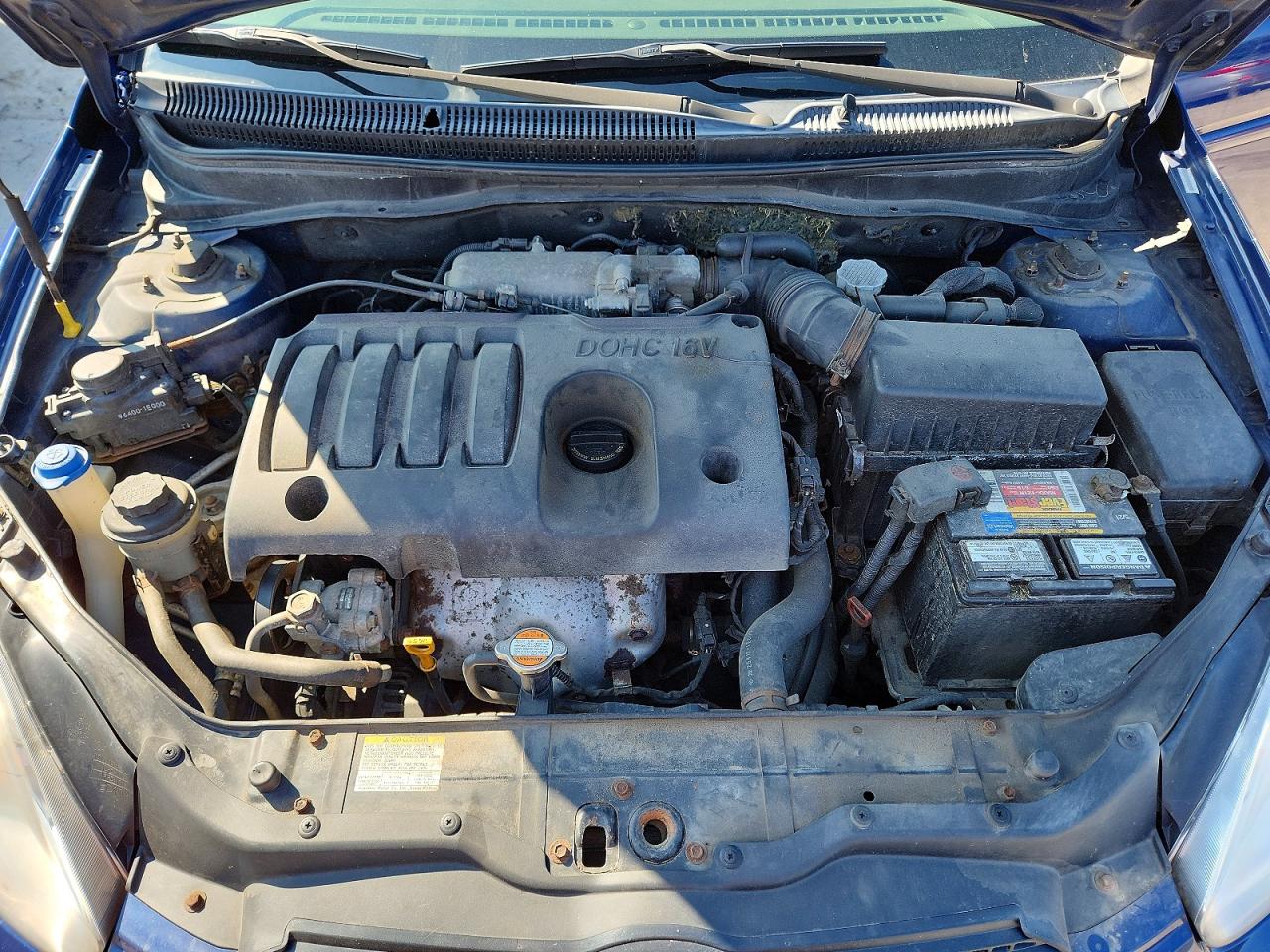 2010 Hyundai Accent Gls Blue vin: KMHCN4AC8AU406080