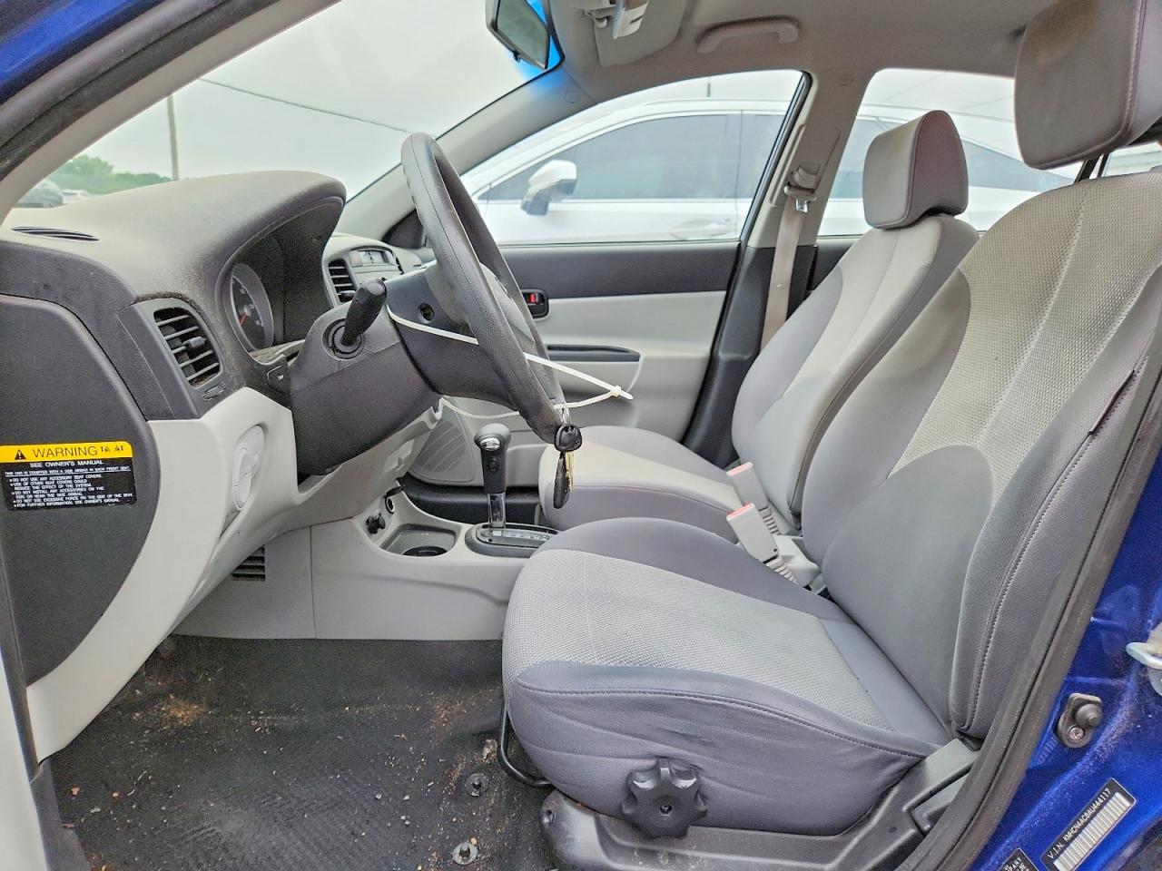 2010 Hyundai Accent Gls Blue vin: KMHCN4AC8AU444117