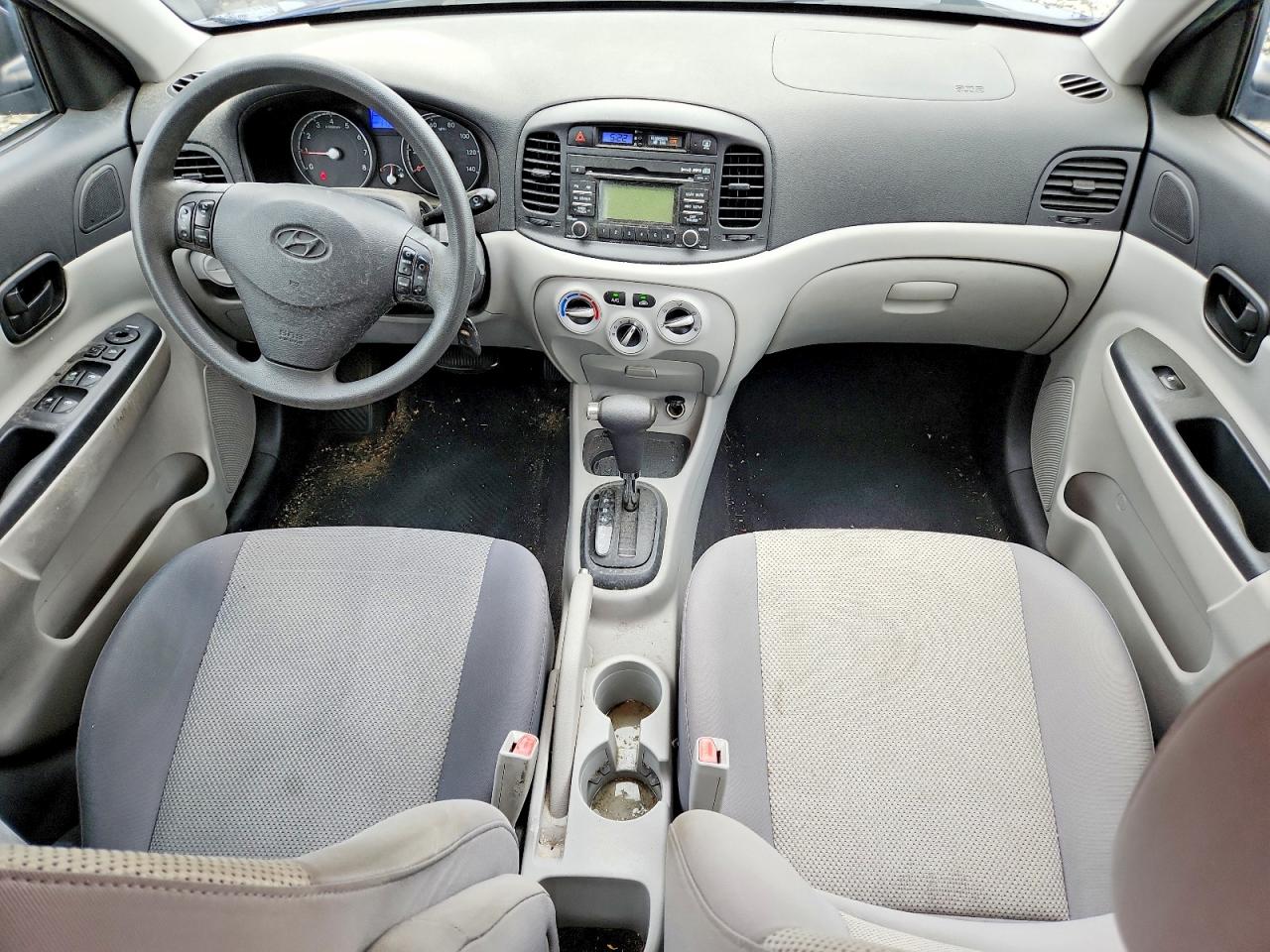2010 Hyundai Accent Gls Blue vin: KMHCN4AC8AU444117
