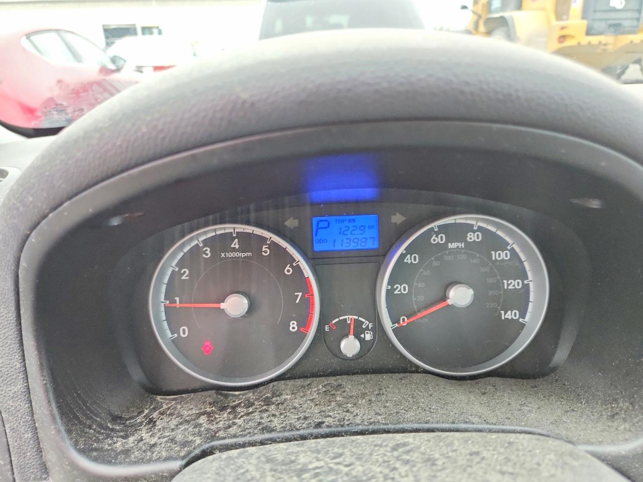 2010 Hyundai Accent Gls Blue vin: KMHCN4AC8AU444117