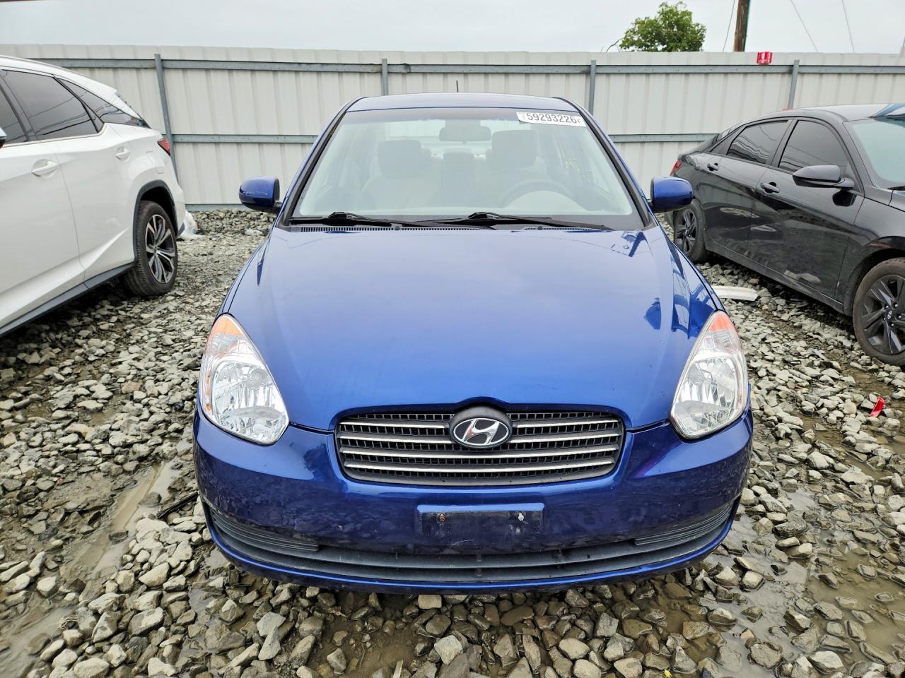 2010 Hyundai Accent Gls Blue vin: KMHCN4AC8AU444117