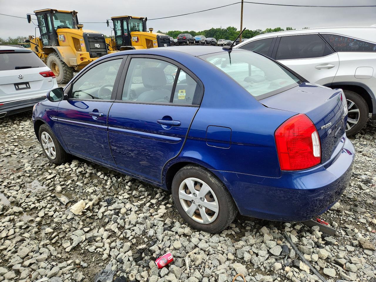 2010 Hyundai Accent Gls Blue vin: KMHCN4AC8AU444117