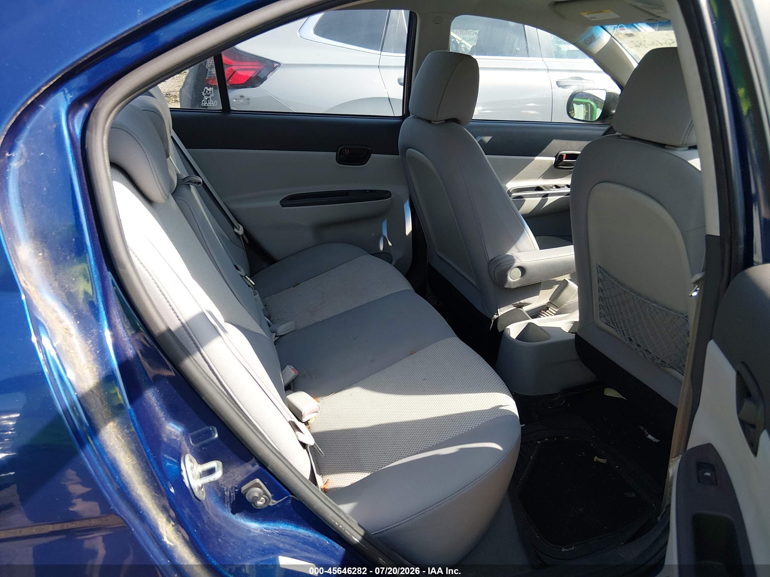 2010 Hyundai Accent Gls Blue vin: KMHCN4AC8AU469874