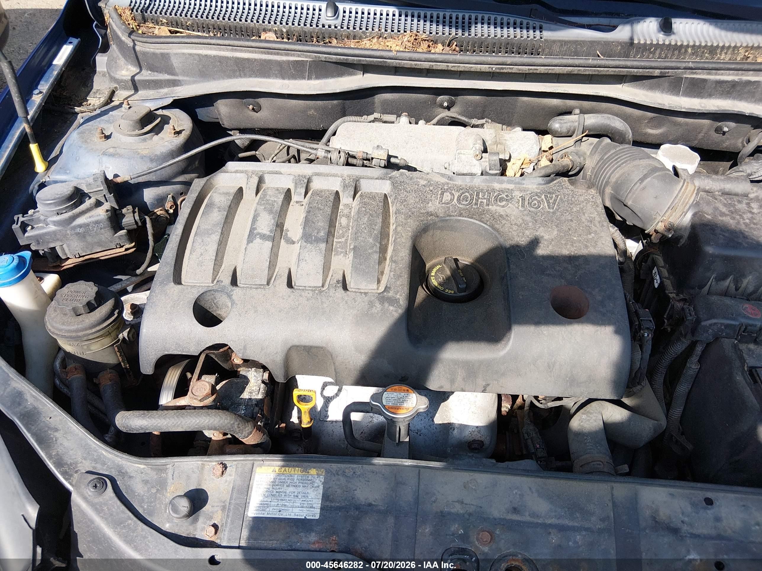 2010 Hyundai Accent Gls Blue vin: KMHCN4AC8AU469874