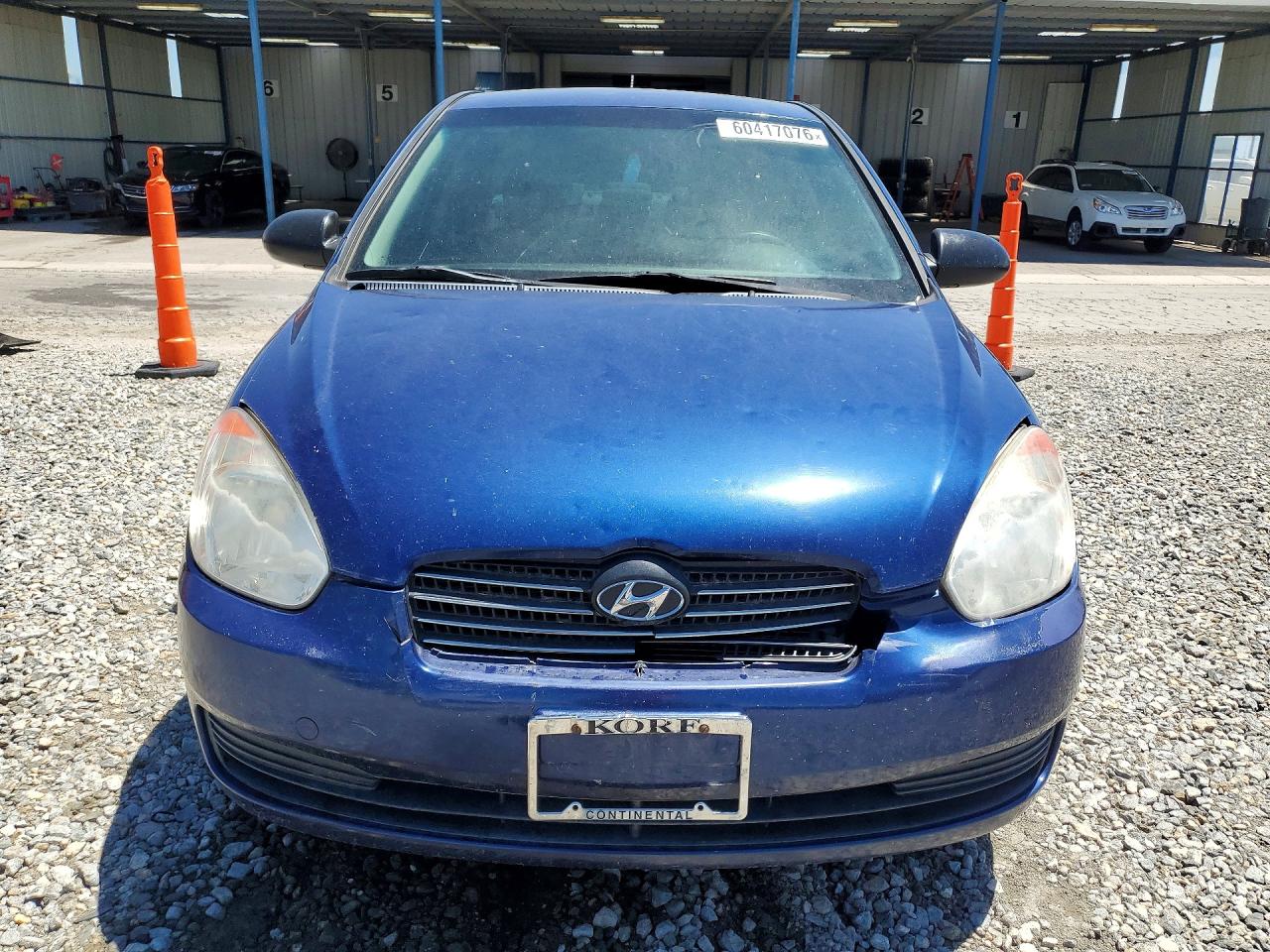 2010 Hyundai Accent Gls Blue vin: KMHCN4AC8AU477487