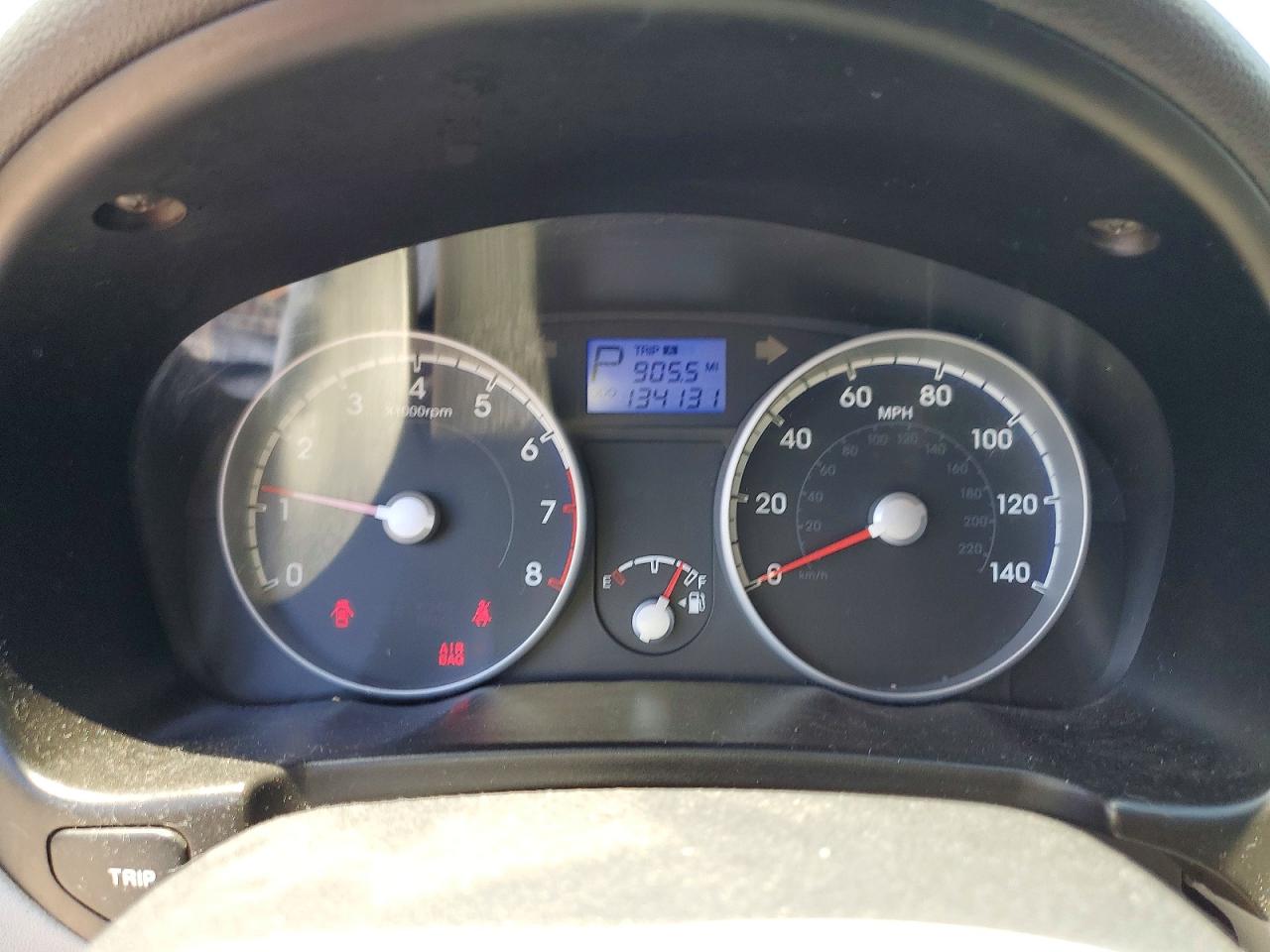 2010 Hyundai Accent Gls Blue vin: KMHCN4AC8AU477487